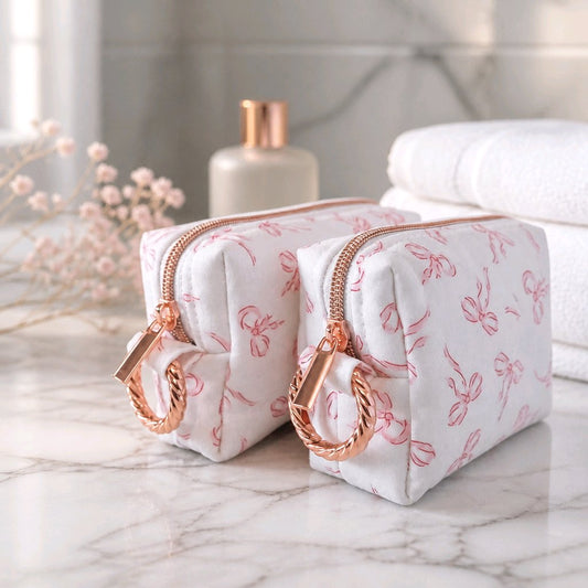 Pink Bows Mini Boxy Charm