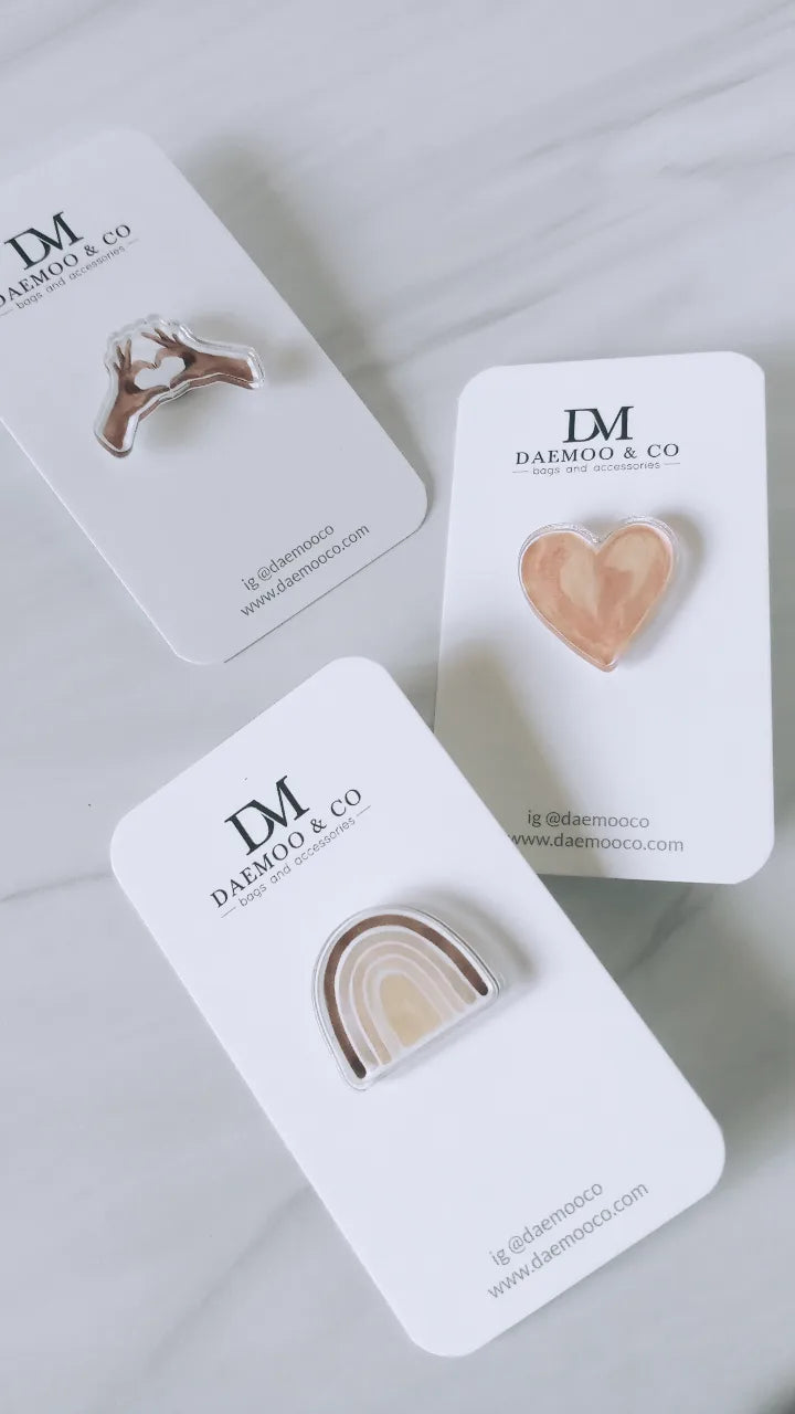 Love Acrylic Pins