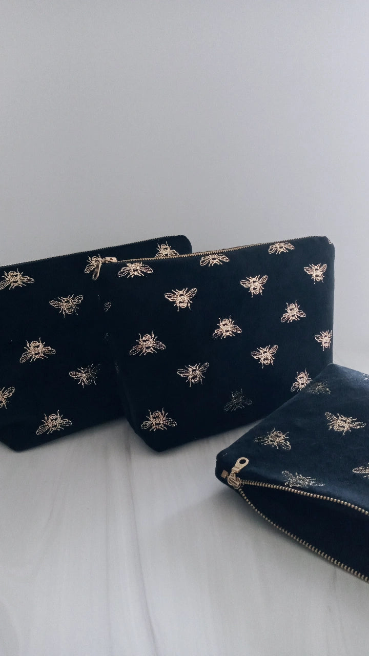 Golden Bee's Makeup Bag