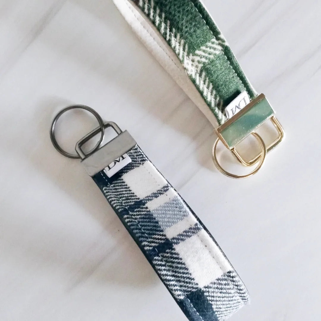 Lux Flannel Shortie Key Fob