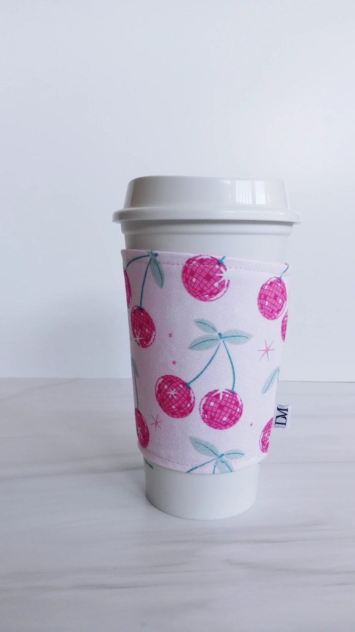 Disco Cherries Cup Sleeve