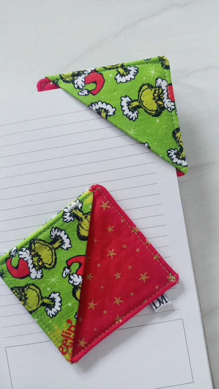 Grinchy Corner Bookmarker