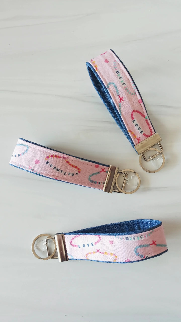 Friendship Bracelet Key Fob