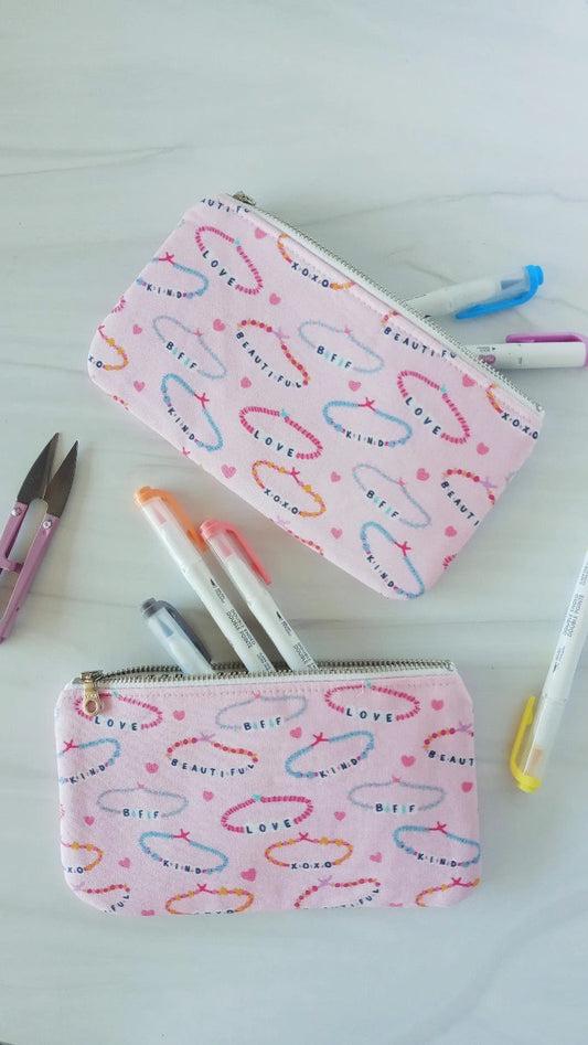 Friendship Bracelet Basic Zip Pouch