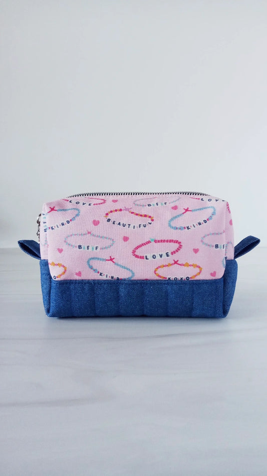 Friendship Bracelet Boxy w/Denim