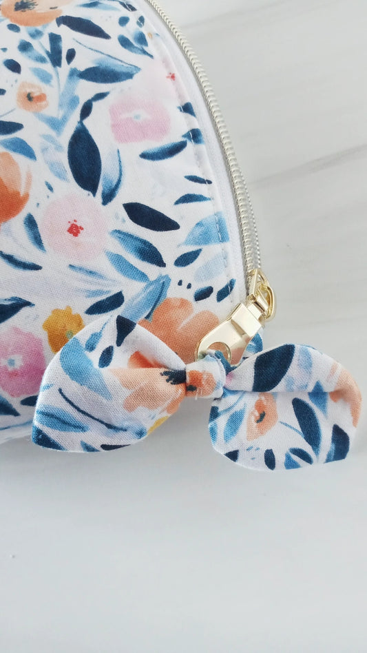 Blue Berry Floral Cosmetic