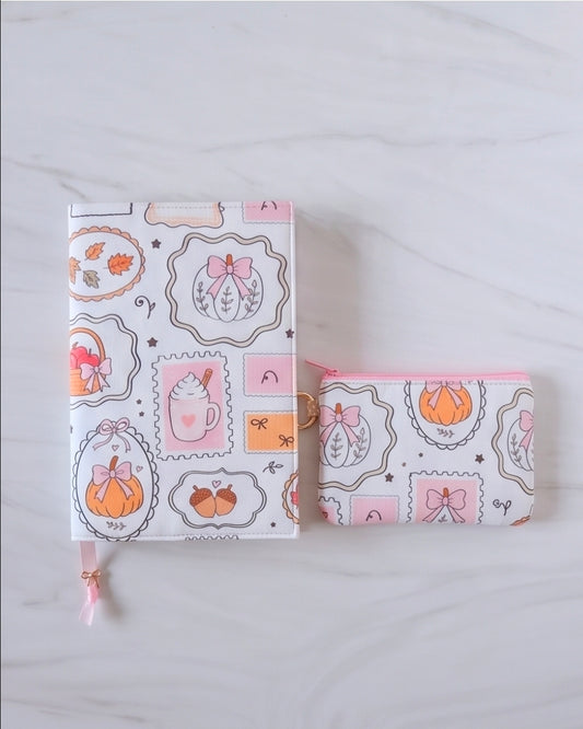 Coquette Cozy Fall (adjustable book cover & pouch set)