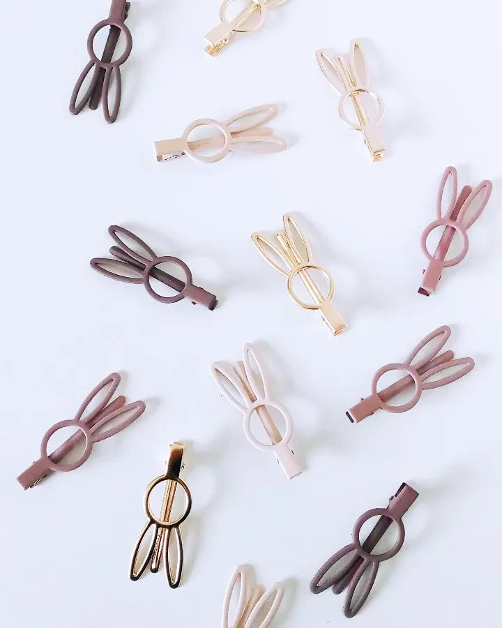 Neutral Bunny Clips
