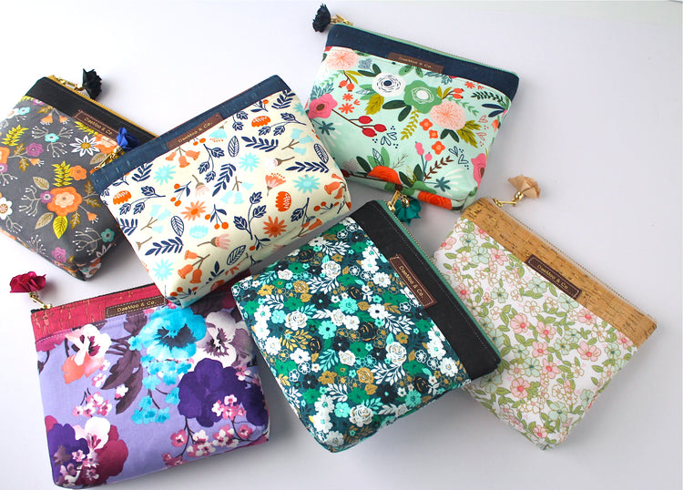 Pouches, Cosmetics & Clutches