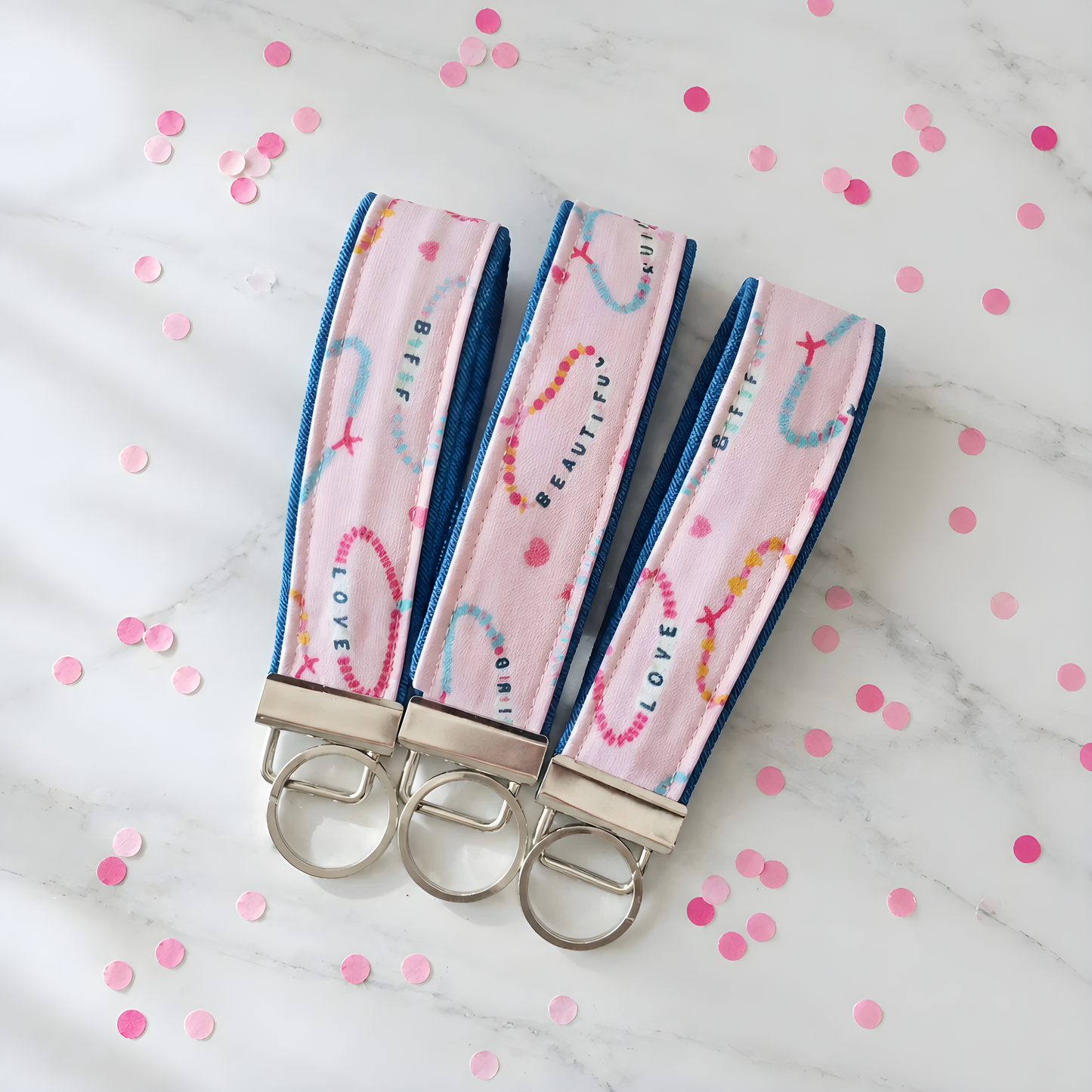 Friendship Bracelet Key Fob