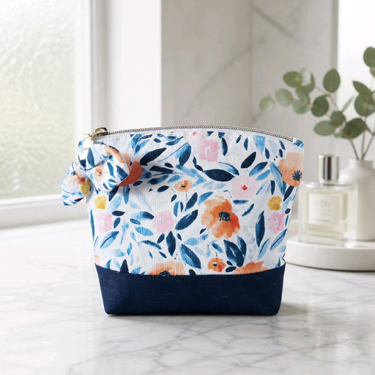 Blue Berry Floral Cosmetic
