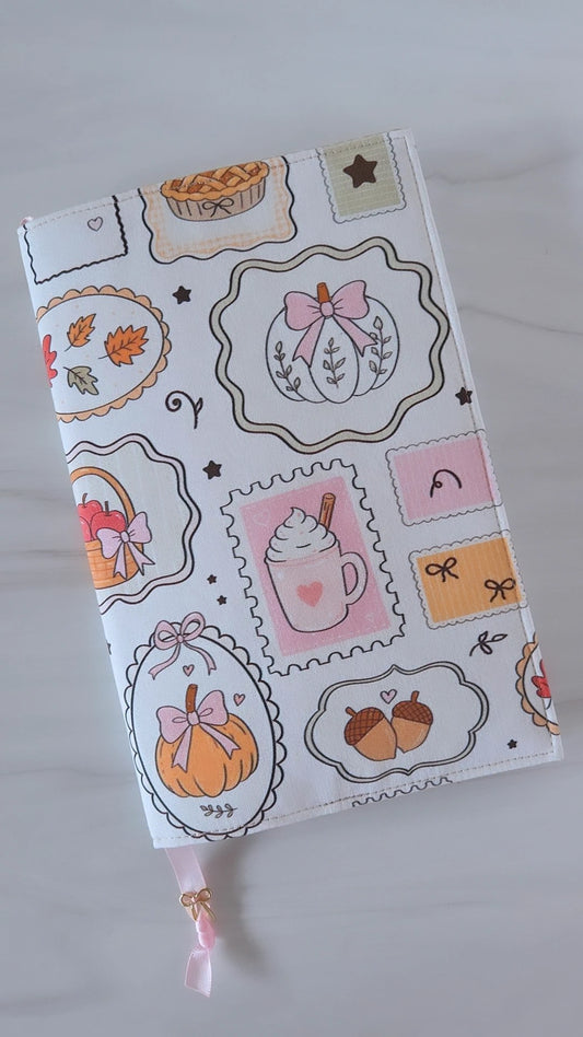 Coquette Cozy Fall  (adjustable book cover & pouch set)