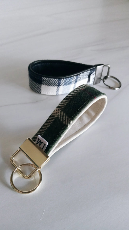 Lux Flannel Shortie Key Fob
