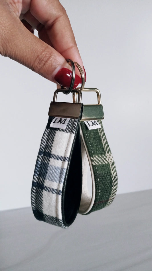 Lux Flannel Shortie Key Fob
