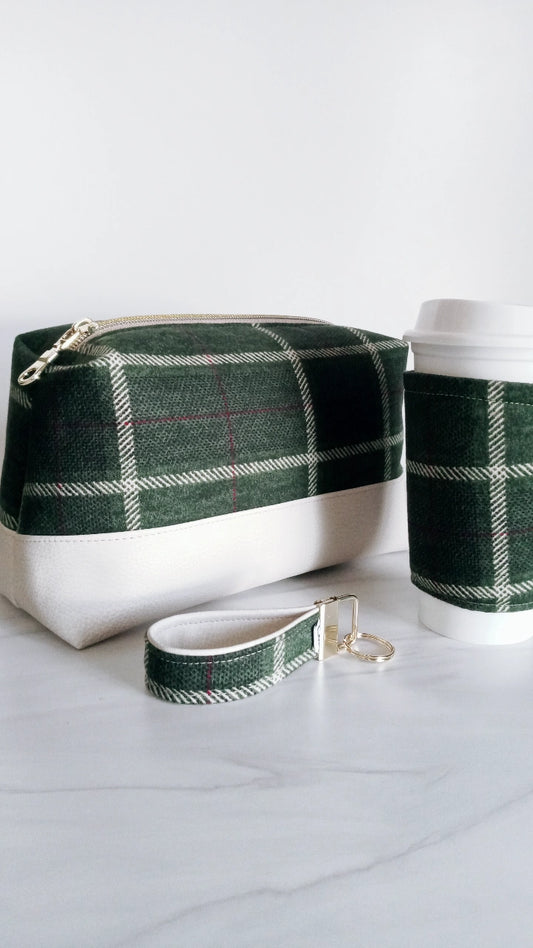 Lux Flannel Toiletry Bag