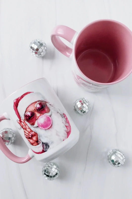 Bubble Gum Santa (Mug/Stickers)