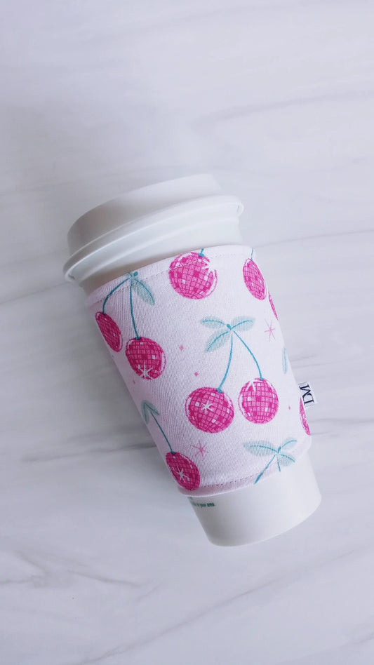 Disco Cherries Cup Sleeve