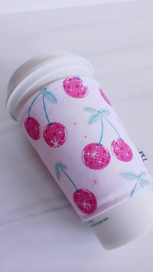Disco Cherries Cup Sleeve