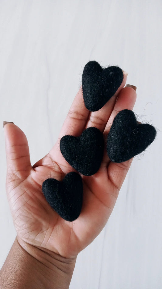 Essential Oil Wool Heart