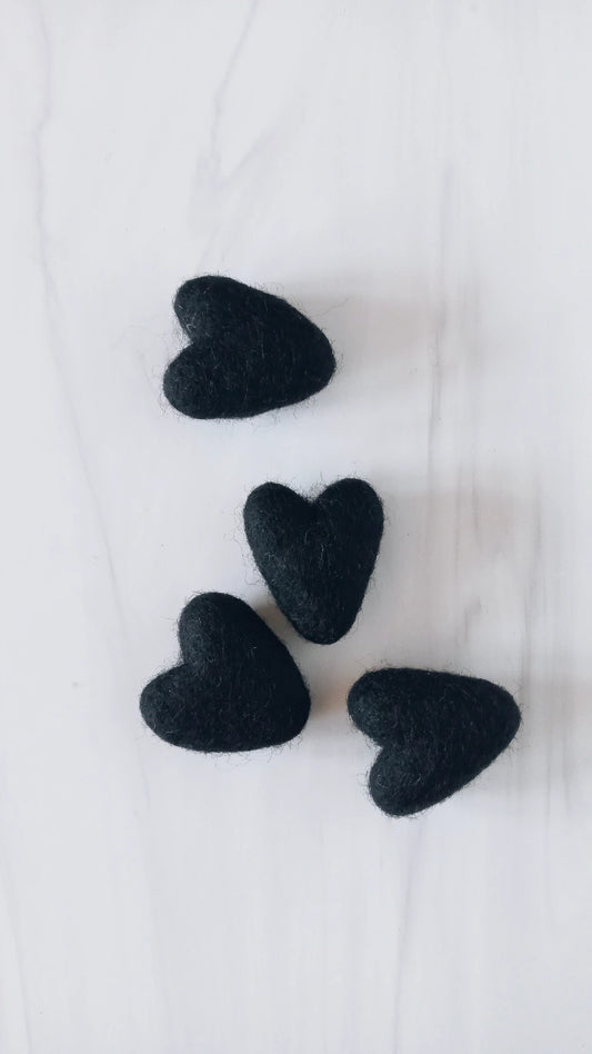 Essential Oil Wool Heart