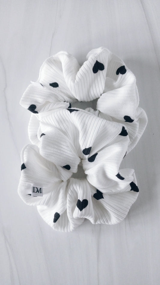 Deck of Hearts Scrunchie