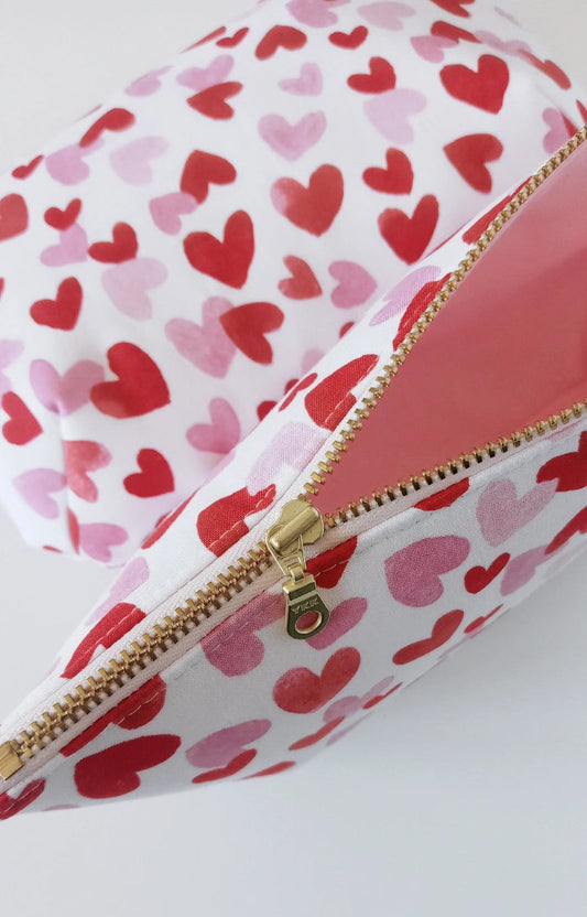 Confetti Hearts Pouchette