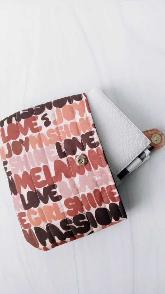 Bubble Letters Moterm Planner Cover