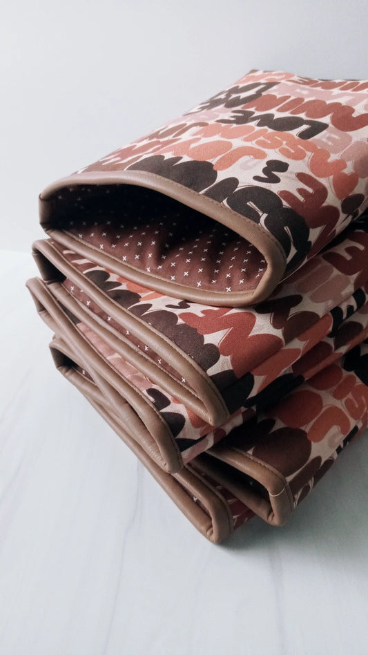 Bubble Letters Book Sleeve