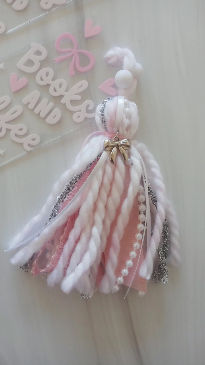 Books and Coffee Bookmarker