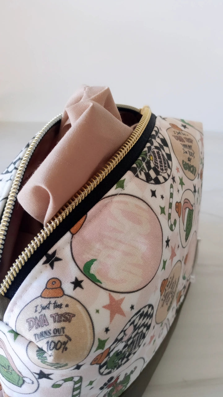 100% That Grinch Zip Pouch