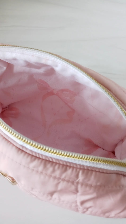 Sherbet Puffy Bow Carry-All Bag