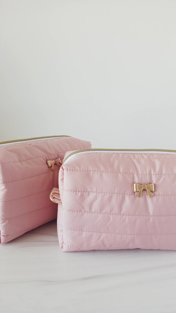 Sherbet Puffy Bow Carry-All Bag