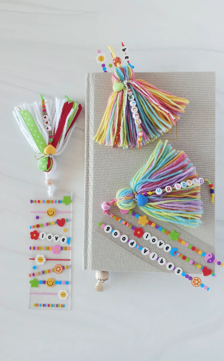 Friendship Bracelets Acrylic Bookmarker