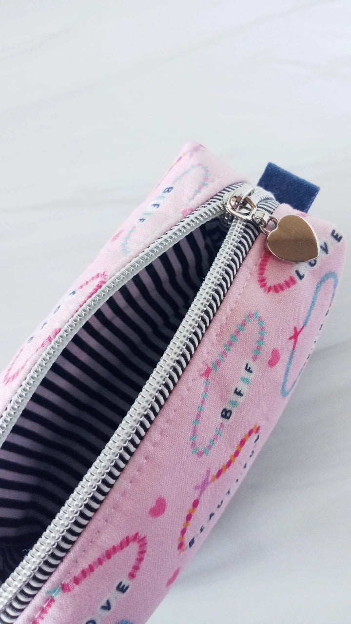 Friendship Bracelet Boxy w/Denim