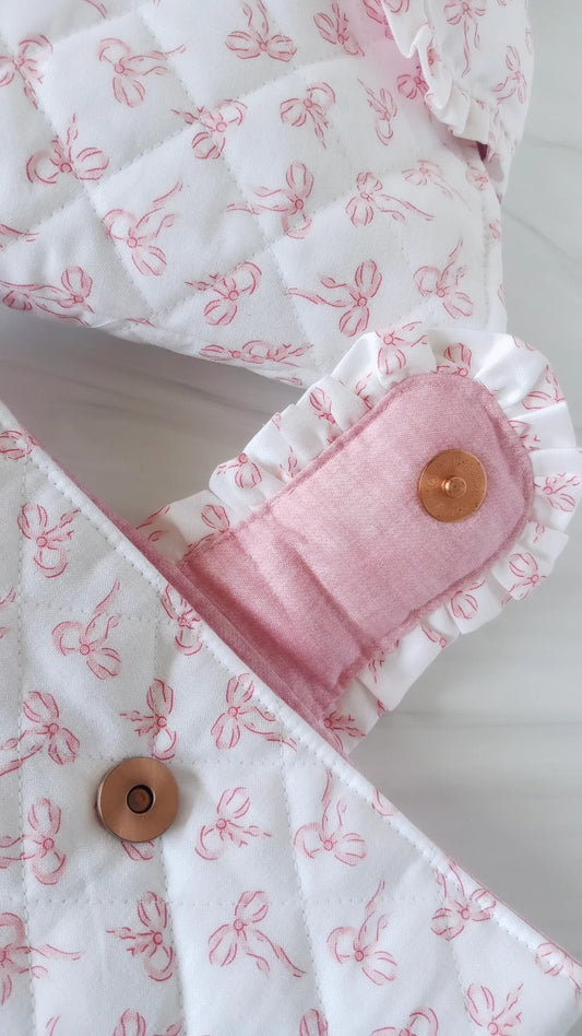 Pink Bows Booksleeve