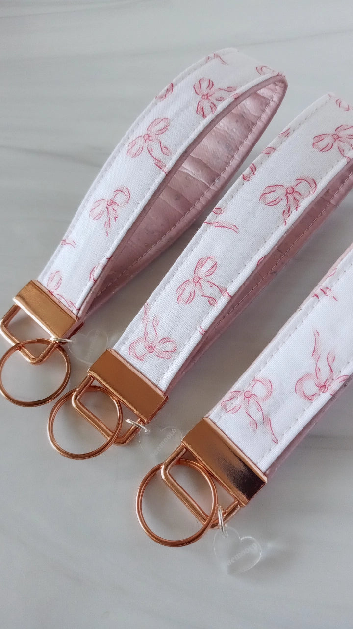 Bows Bracelet Key Fob
