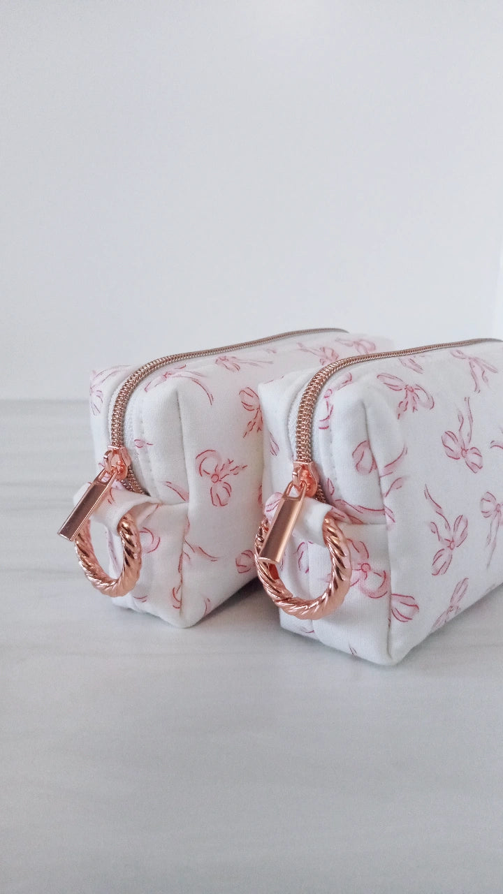 Pink Bows Mini Boxy Charm