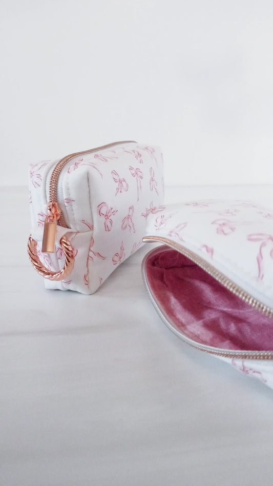 Pink Bows Mini Boxy Charm