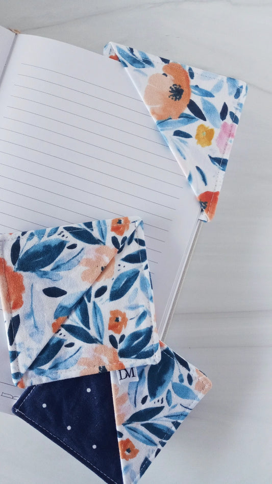 Blue Berry Floral Page Marker