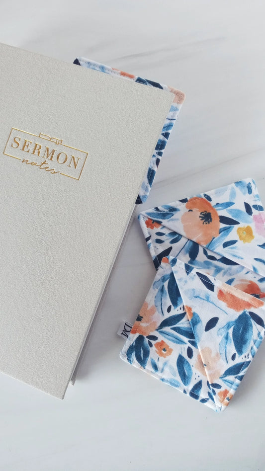 Blue Berry Floral Page Marker