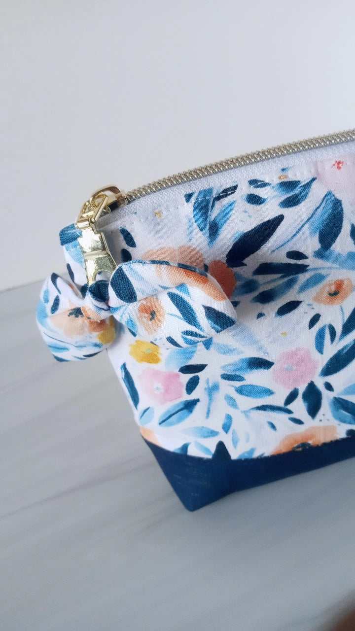 Blue Berry Floral Cosmetic
