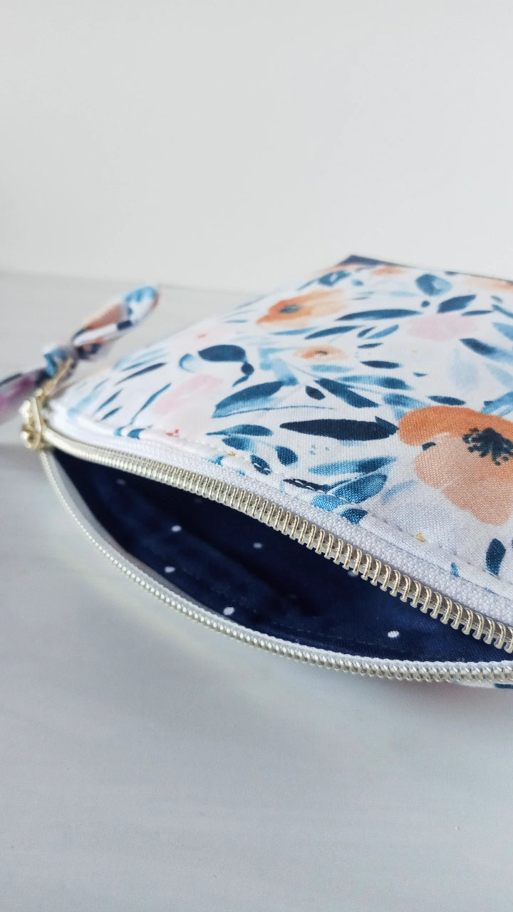 Blue Berry Floral Cosmetic