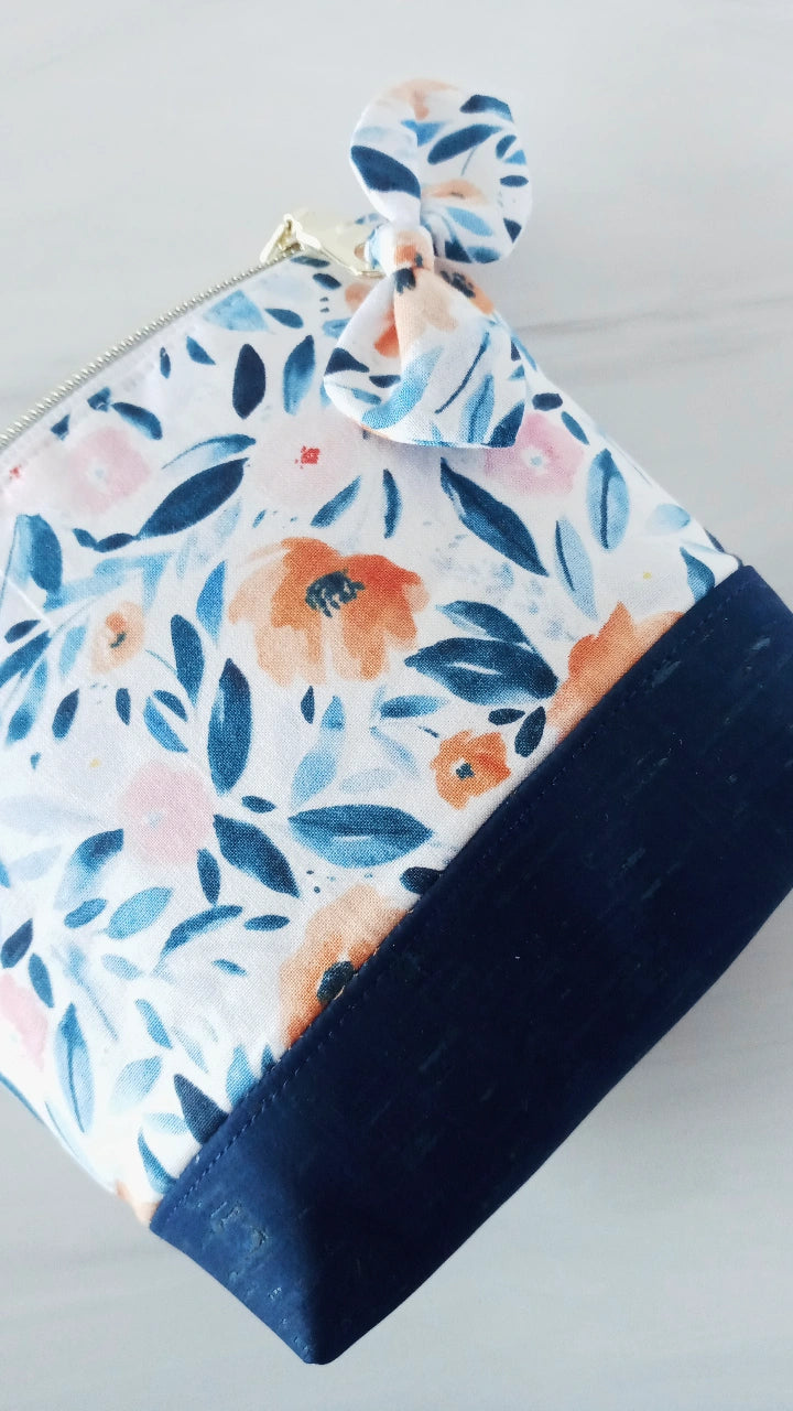 Blue Berry Floral Cosmetic