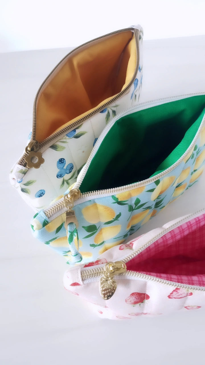 Fruits Zip Pouch