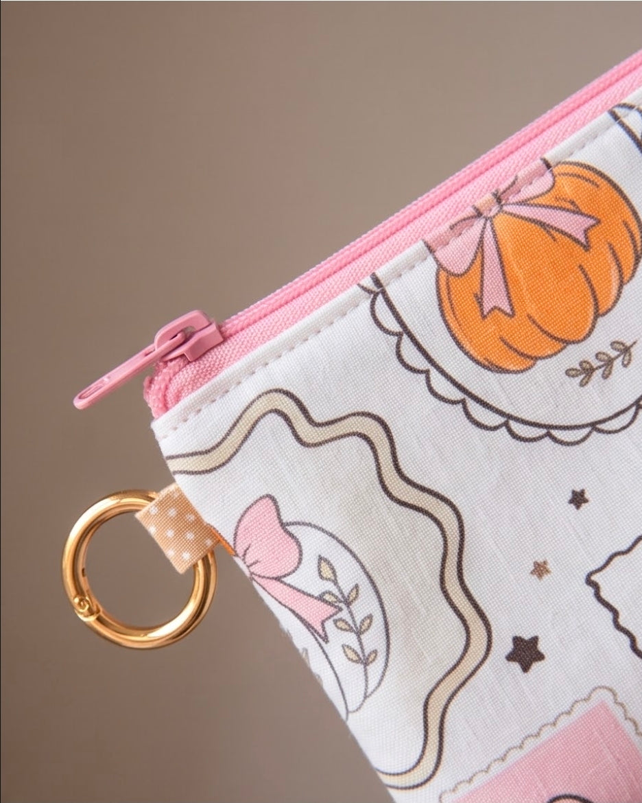 Coquette Cozy Fall  (adjustable book cover & pouch set)