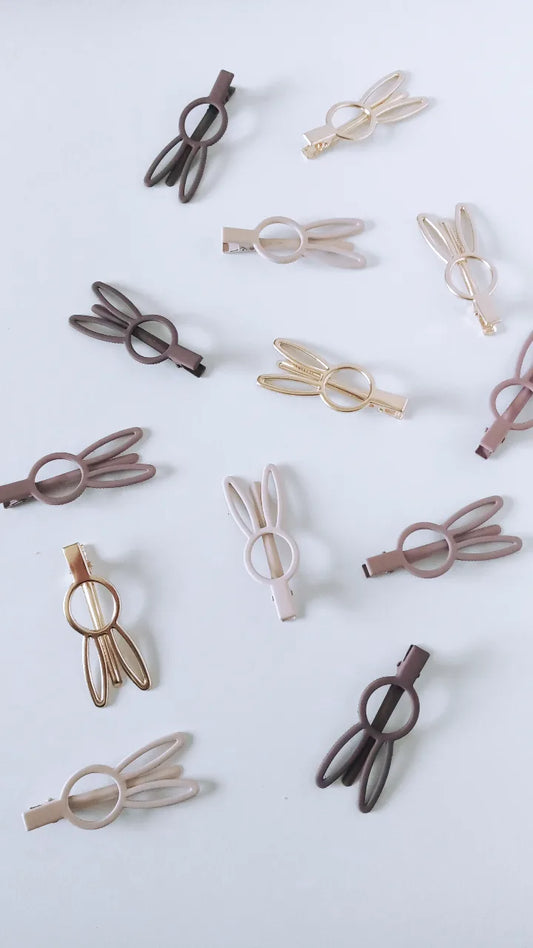 Neutral Bunny Clips