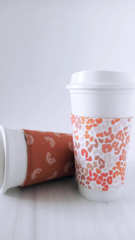 Fall Leopard/Raibow Reversible Sleeve